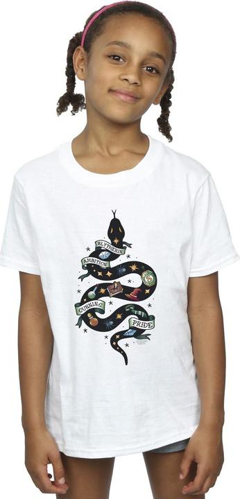 Immagine prodotto Slytherin Sketch Maglietta Ragazze (116)