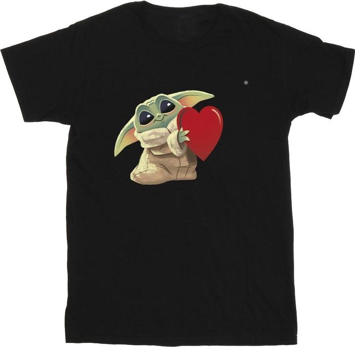 Immagine prodotto Star Wars The Mandalorian The Kids With Heart Maglietta Ragazze (140, 146)