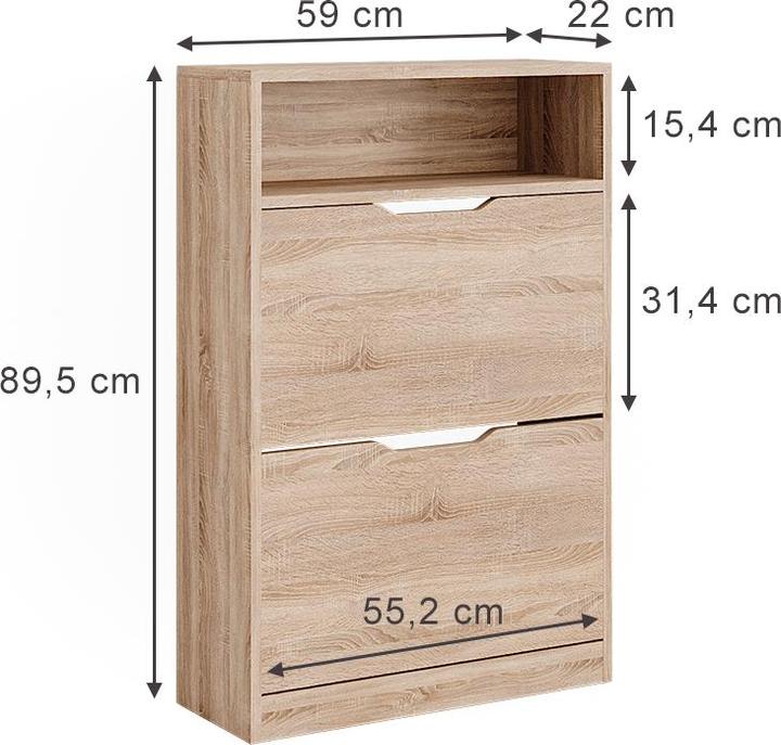Image du produit Vicco Luca (59 x 89.5 x 22 cm)
