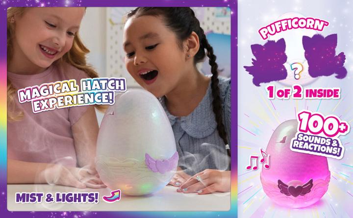 Immagine prodotto Hatchimals Puffacorn Alive Secret Hatch