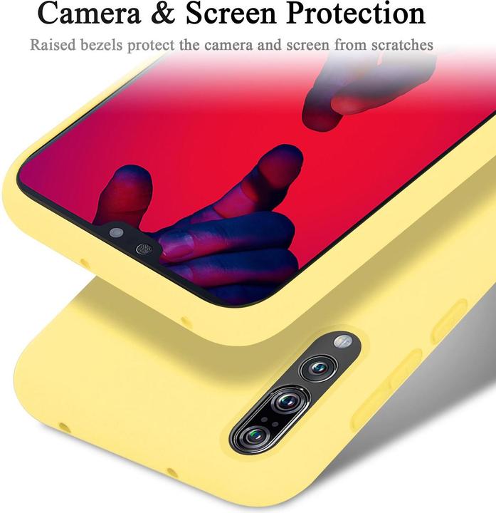Immagine prodotto Cadorabo Copertura della cassa del silicone liquido TPU (Huawei P20 Pro, Huawei P20 Plus)