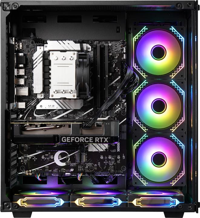 Actual product image Kiebel Gaming PC Panorama V AMD Ryzen 7 5700X, 32GB DDR4, NVIDIA RTX 3050 8 GB, 1TB SSD, WLAN, Windows 11 (AMD Ryzen 7 5700X, 32 GB, 1000 GB, GeForce RTX 3050)