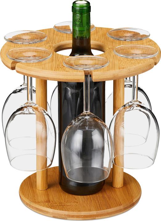 Image du produit Relaxdays Porte-verre vin (Bouchon de vin)