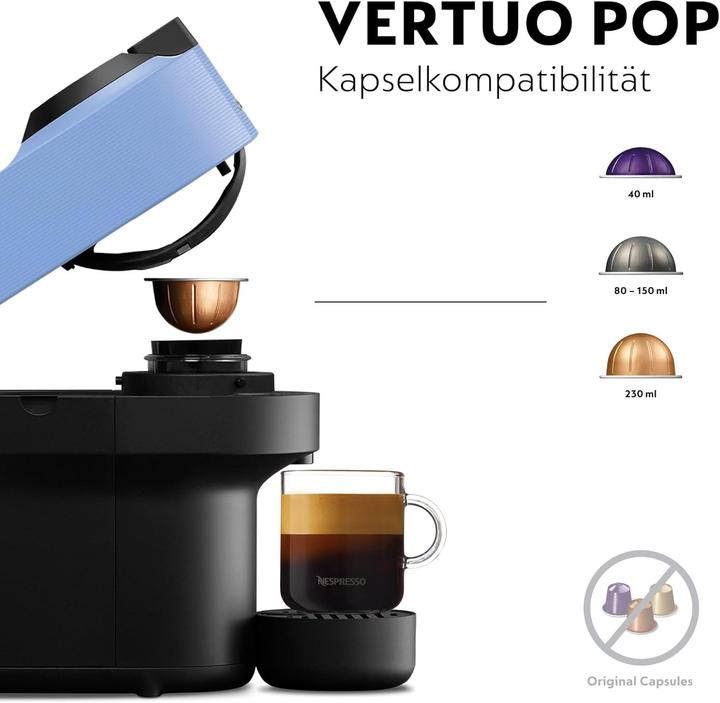 Produktbild De'Longhi Nespresso Vertuo Pop (NESPRESSO Vertuo, EU-Stecker)