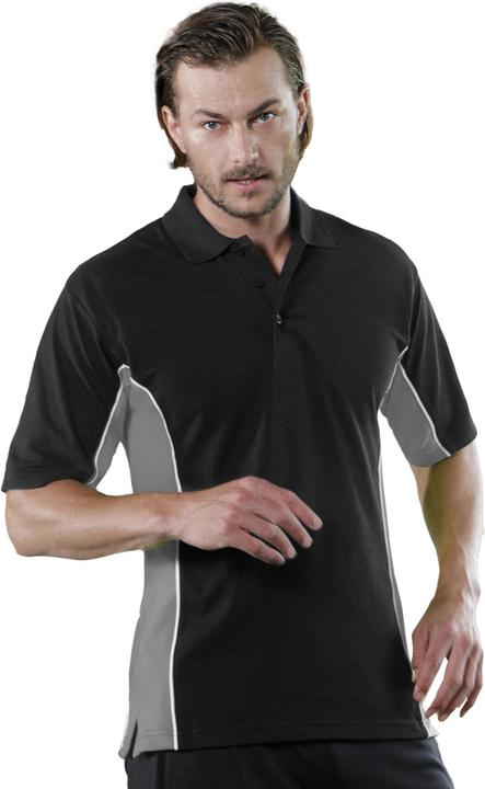 Actual product image Gamegear Track Piqué Polo Shirt Short Sleeve Inserts In Contrast Color (XXL)