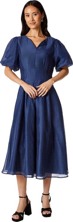 Principles Vestito Midi Plissettata Donna (44 D)