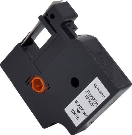 Neutral DYMO D1 12mm SCHWARZ-WEISS (1.20 cm, Schwarz)