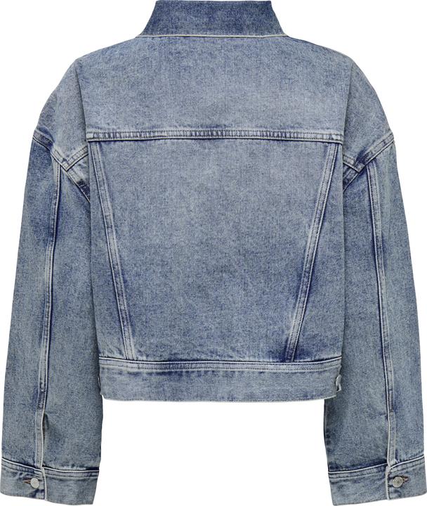 Produktbild Only Fly-Away Kragen Tief angesetzte Schulter Jacke Jeansjacke (S)