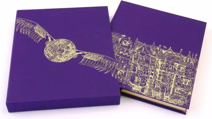Image du produit Harry Potter and the Philosopher's Stone, Deluxe Illustrated Slipcase Edition (Anglais, J.K. Rowling, 2016)