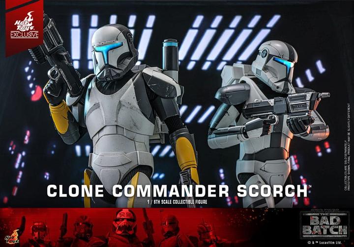Produktbild Hot Toys Star Wars - The Bad Batch Clone Commando Scorch Exclusive Actionfigur