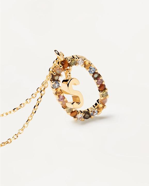 Actual product image Pd Paola New Letters S Necklace (Silver 925, 50 cm)