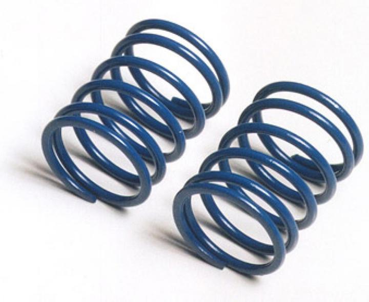 Actual product image Tamiya 1:10 Tuning Shock Absorber Spring Hard Blue 2 pcs.