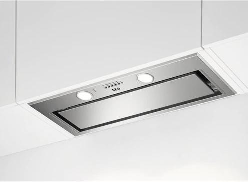 Produktbild AEG DGE5861HM Lüfterbaustein, Hob²Hood, 80 cm, Edelstahl ( EEK: A / Skala A+++ bis E ), 942022567 (Flachschirmhaube)