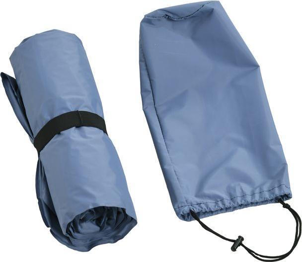 Produktbild Swisshandel24 Luftmatratze, Campingmatte, wasserabweisend, reissfest, mit Fusspumpe, Nylon, 200Lx60Bx10Hcm, Blau