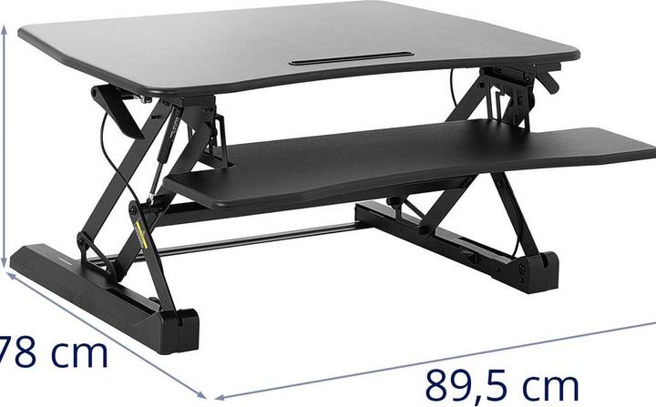 Produktbild Fromm & Starck Schreibtischaufsatz Steh Sitz Arbeitsplatz Home Office höhenverstellbar Tisch