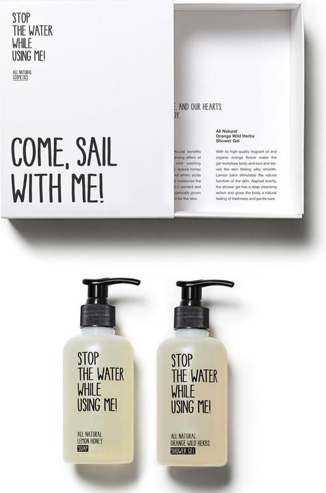 Stop The Water While Using Me! Sailer Kit - Lemon Honey Soap & Orange Wild Herbs Shower Gel (Handbad, 200 ml)