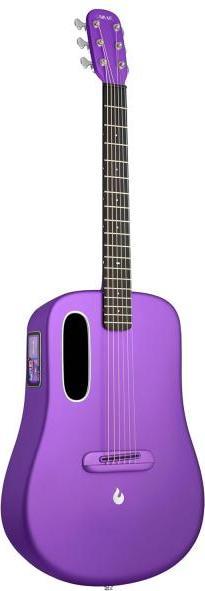 Produktbild Lava Music Gitarre ME 4 38 Zoll Lila (Akustik Gitarre, Griffbrett: HPL (Hochdrucklaminat), Korpus: Super AirSonic Kohlefaser-Verbundstoff)
