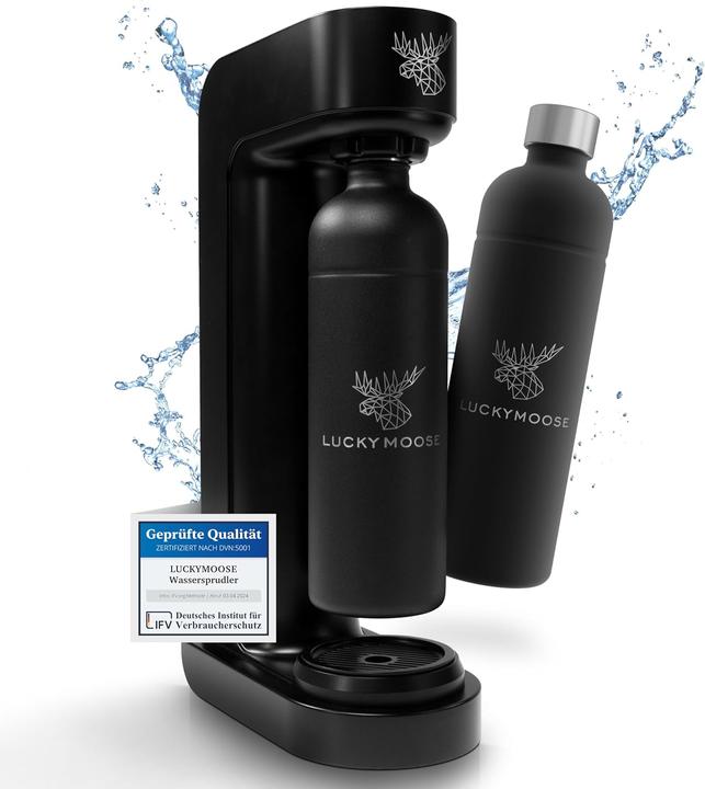 Actual product image Luckymoose Infinity Wassersprudler