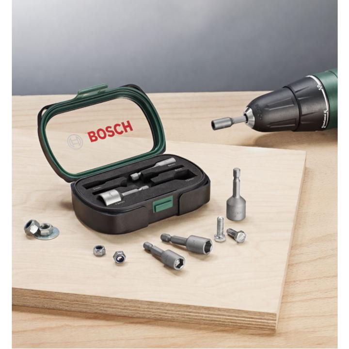 Produktbild Bosch Professional Zubehör Steckschlüssel-Set, 6-teilig, 50 mm, 6 - 13 (13 mm)