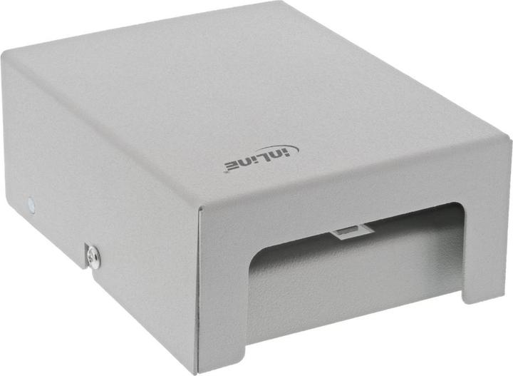 Produktbild InLine Patchfeld-Dose Aufputz für 4x Keystone RJ45