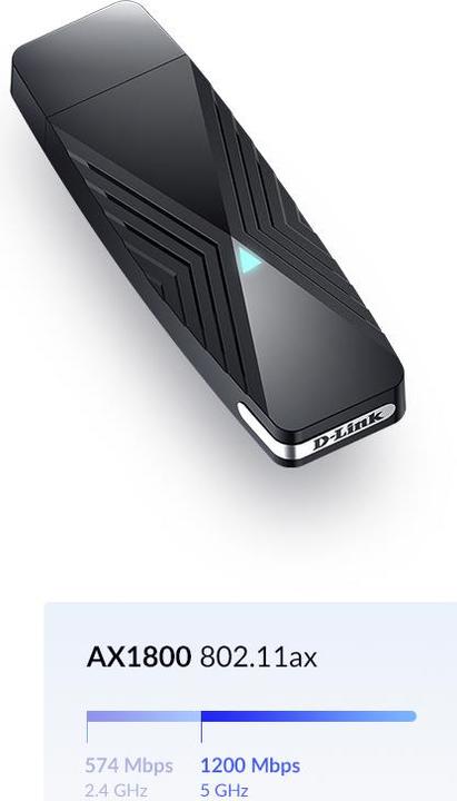 Actual product image D-Link DWA-X1850 (USB 3.1)