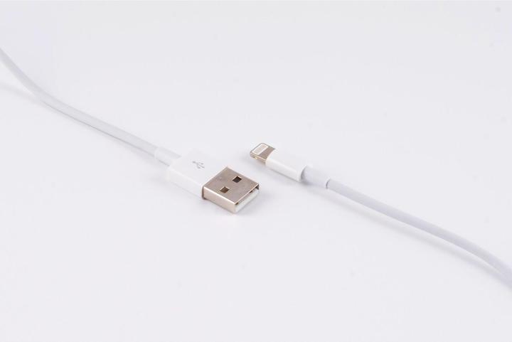 Shiverpeaks ®-BASIC-S--Cavo USB di ricarica e sincronizzazione, da spina USB A a spina a 8 pin, 2.0, bianco (5 m, USB 2.0)
