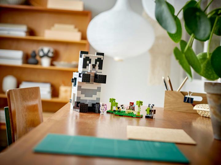 Produktbild LEGO Das Pandahaus (21245, LEGO Minecraft)