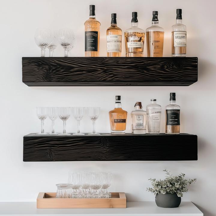Immagine prodotto Hanah Home Drift Decorative Wooden Wall Shelf