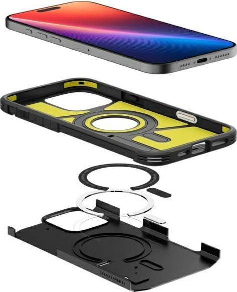 Image du produit Spigen Tough Armor "T" MAG iPhone 16 Pro Max 6.9" MagSafe czarny/black ACS08503 (Apple iPhone 16 Pro Max)