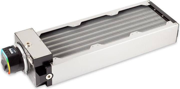 Produktbild Aqua Computer AQC airplex modularity system 360mm Alu D5 NEXT Pumpe, Edelstahl-Seitenteile (120 mm)