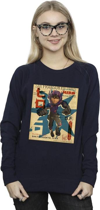 Produktbild Disney Big Hero 6 Baymax Hiro Newspaper Sweatshirt (M)