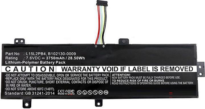 Actual product image AGI Battery compatible with Lenovo Ideapad 310-15ABR (3750 mAh)