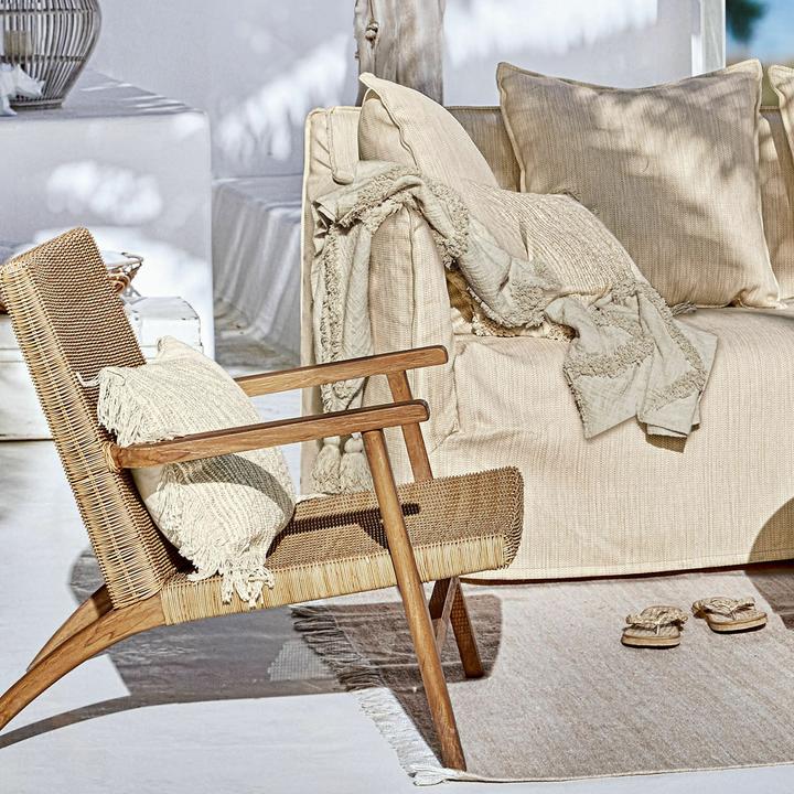 Image du produit Loberon Housse de coussin (set de 2) Normanton beige (40 x 60 cm)