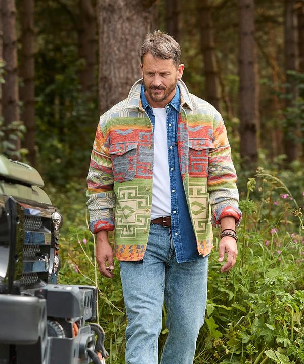 Produktbild Joe Browns Autumnal Aztec Print Overshirt (S)