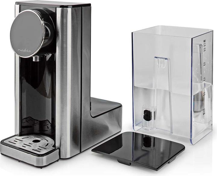 Image du produit Nedis Distributeur d'eau chaude 2600 W 2,7 l Aluminium / Noir