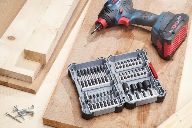 Actual product image Bosch Professional Zubehör Screwdriver bit Impact Control Power Bit Pack, 8 pcs. T20, T25, T30, 2x PH2, 2x PZ2 (Cross Phillips PH M2, Hexagon socket TX M20, Hexagon socket TX M25, Hexagon socket TX M30, Cross Pozidriv PZ M2)