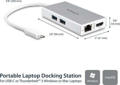 Actual product image StarTech Multiport (USB-C, 1 Ports)