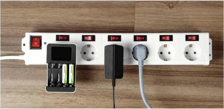 Produktbild Hama 00223159 Intelligente Steckerleiste 6 AC-Ausgänge 1,4 m 3680 W (6 x, CEE 7/3, 1.40 m)