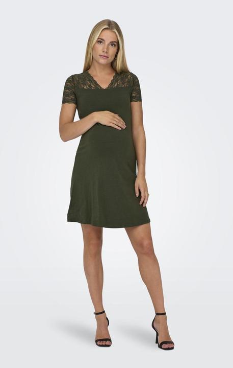 Image du produit Only Maternity Robe curvy à col en V et manches courtes (3XL)