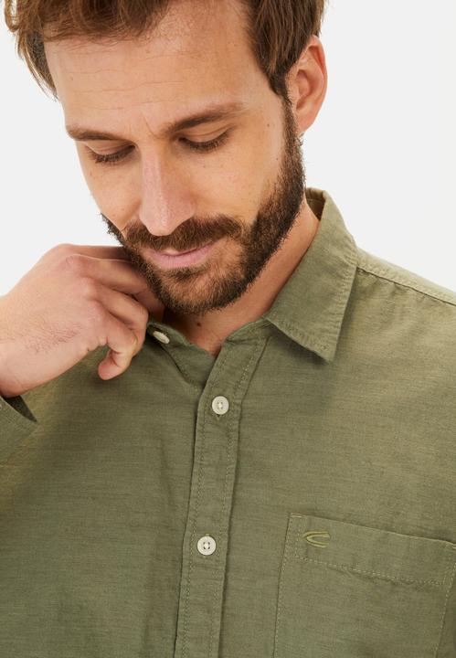 Produktbild Camel Active Langarm-Leinenhemd mit Soft-Wash-Veredelung (3XL)
