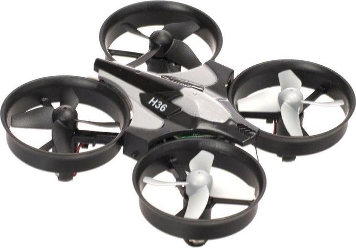 Actual product image Ikonka JJRC H36 mini 2.4GHz 4CH 6 axis RC drone black