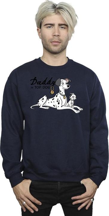 Actual product image Disney Mens 101 Dalmatians Top Dog Sweatshirt (S)