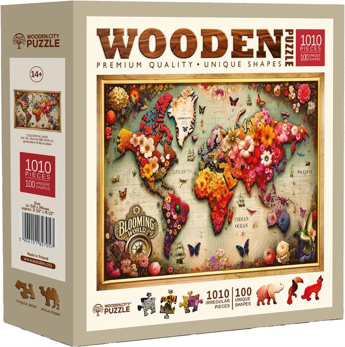 Immagine prodotto WoodenCity Mappa colorata (1010 pezzi)