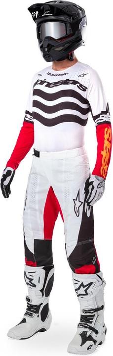 Actual product image Alpinestars Jersey 25 Techstar Deep Whit (L)
