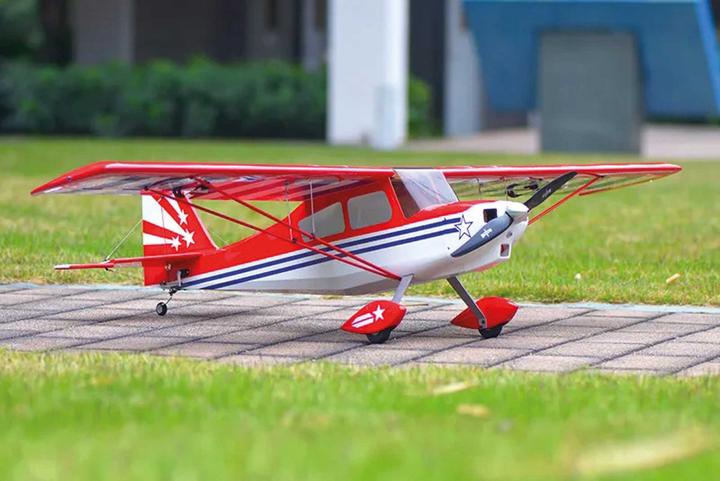 Actual product image OMPHobby OMP Super Decathlon 55" V2 ARF - Rot 1400mm (Aerobatics)