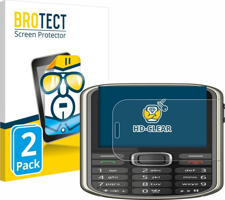 Image du produit BROTECT Protection Clair (2 pièce(s), Nokia 3720 Classic)