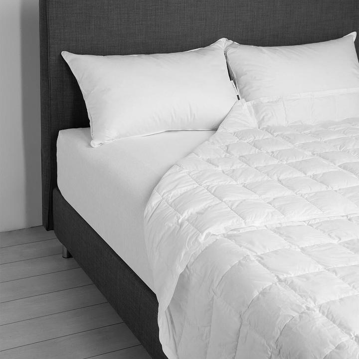 Actual product image DaunenStep Daunendecke Meran leicht, Füllung: 100% Gänsedaunen (240 g, 155 x 220 cm)