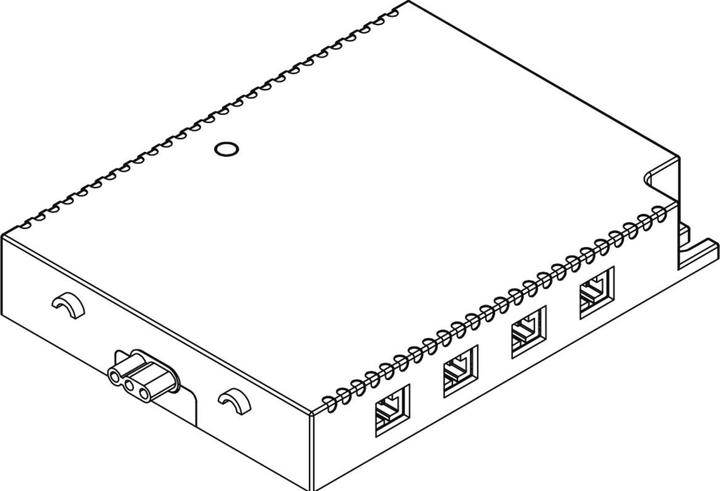 Produktbild L&S Steuerungsmodul 4-Kanal Mec Driver 12 / 24 V Funk/ZigBee