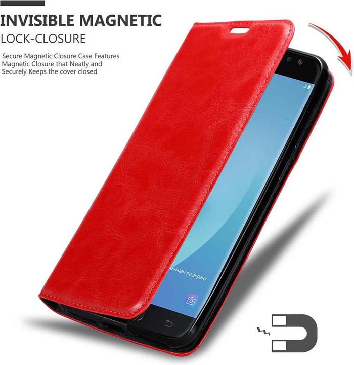 Produktbild Cadorabo Book Invisible Magnet Cover (Samsung Galaxy J7 2018)