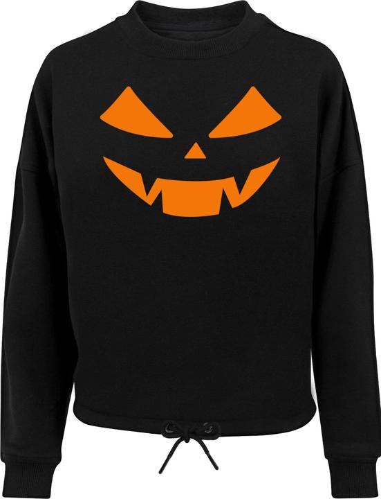 Produktbild Absolute Cult Ladies Halloween - Pumpkin Face Oversize Crewneck - 175387 (L)
